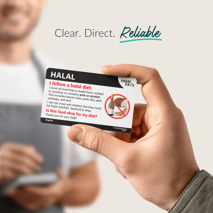 Vietnamese Halal Diet Card