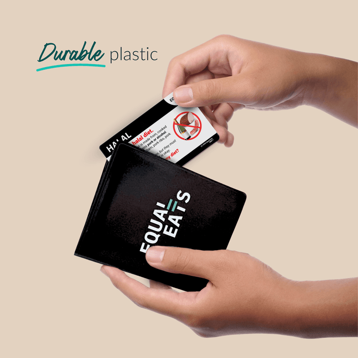 Halal Diet Translation Card