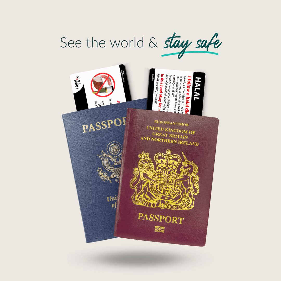 Vietnamese Halal Diet Card