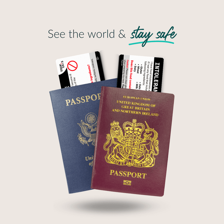 Customized Intolerance Translation Card