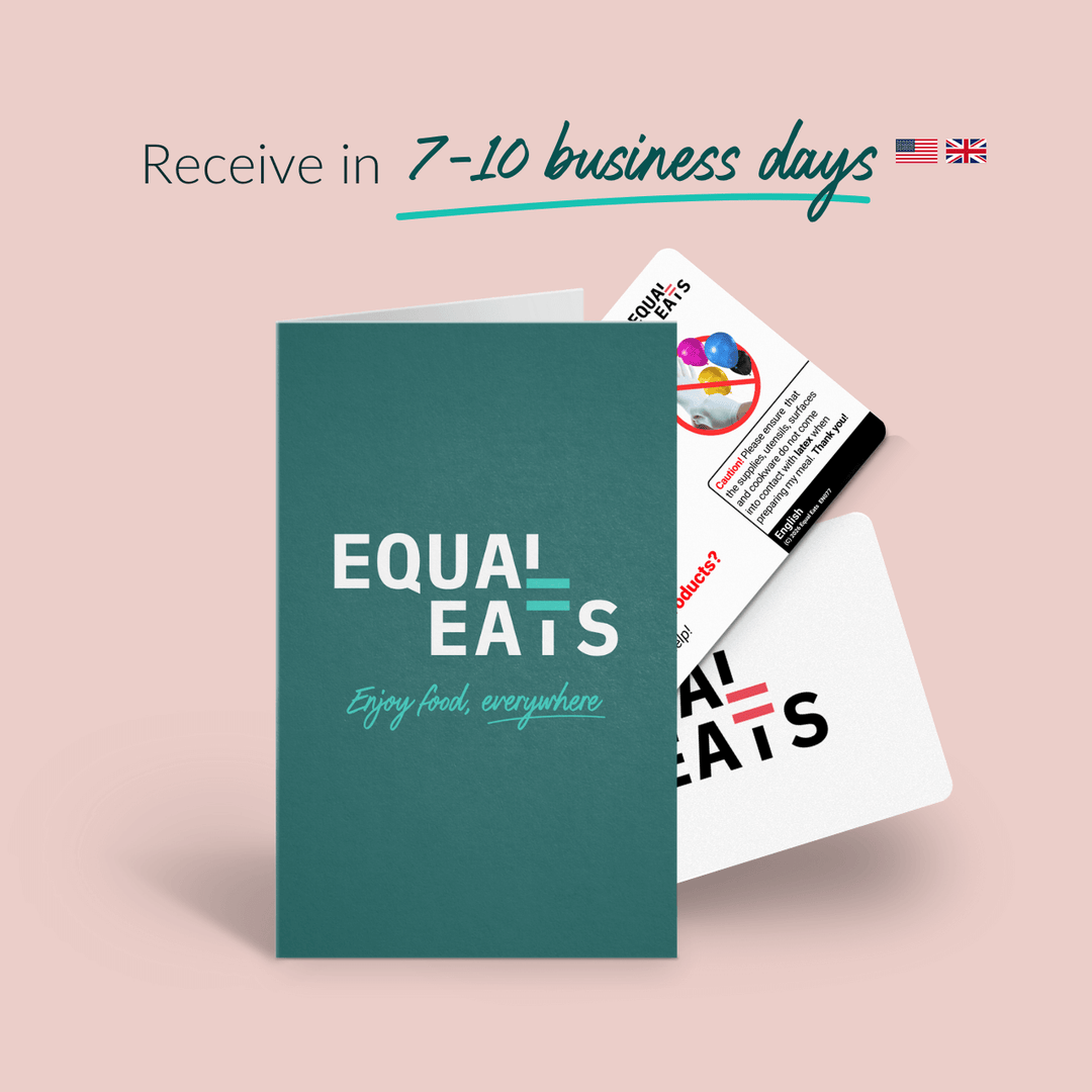 Latex Allergy Translation Card