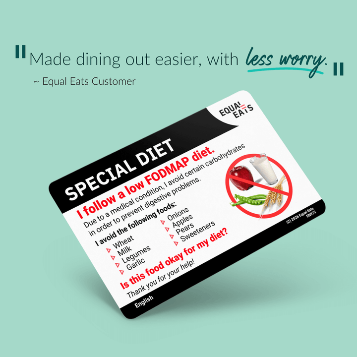 Vietnamese Low FODMAP Card