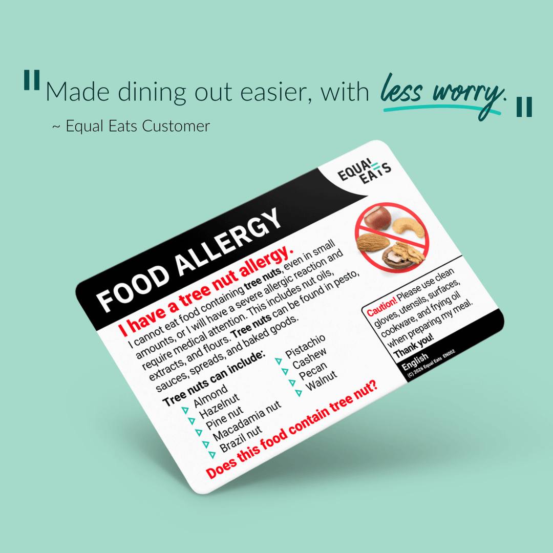 Spanish (Spain) Tree Nut Allergy Card