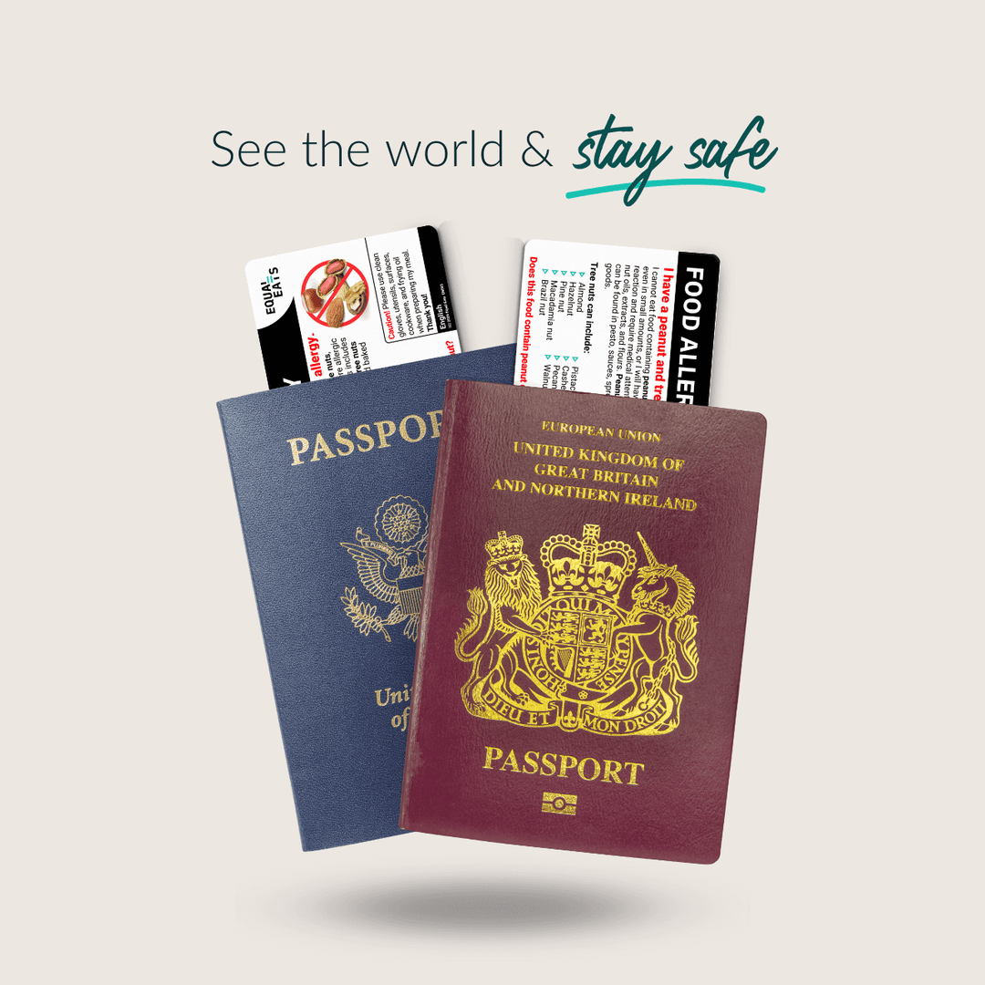 Danish Peanut and Tree Nut Allergy Card