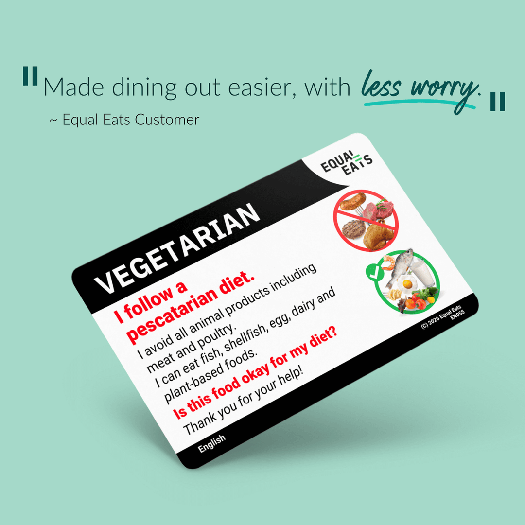 Vietnamese Pescatarian Card