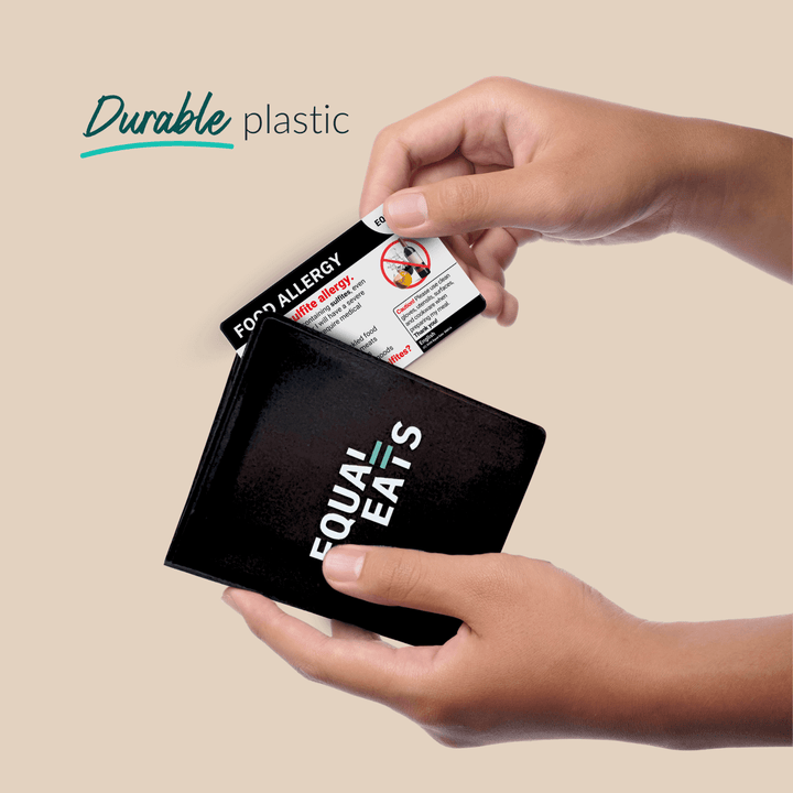 Vietnamese Sulfite Allergy Card