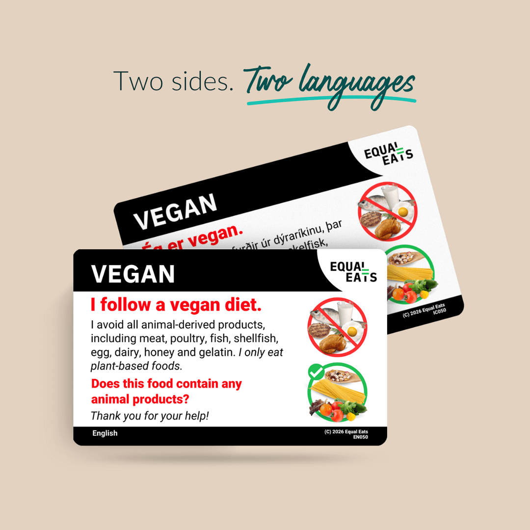 Vegan Translation Card