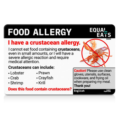 Crustacean Allergy List