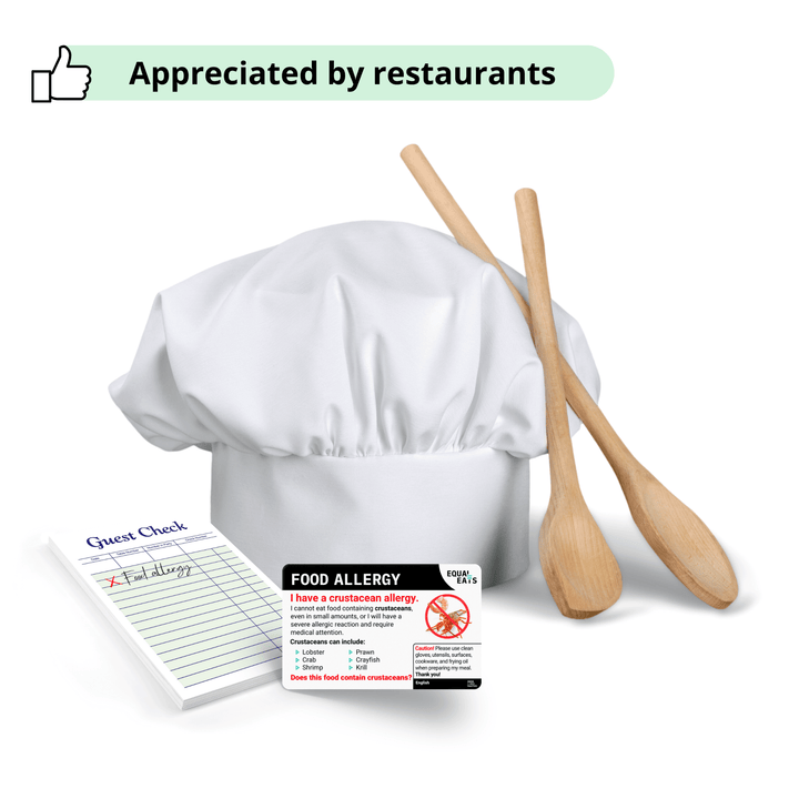 Spanish (Latin America) Crustacean Allergy Card