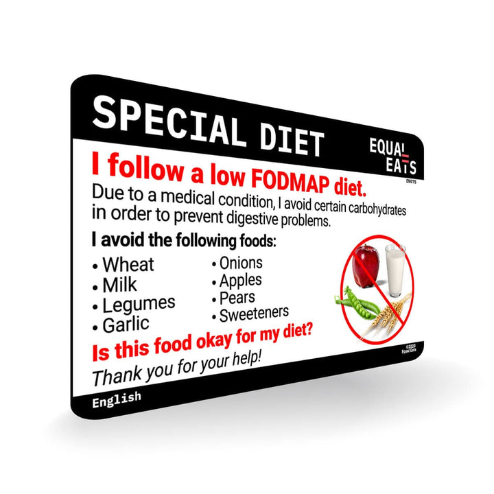 Low FODMAP Food List