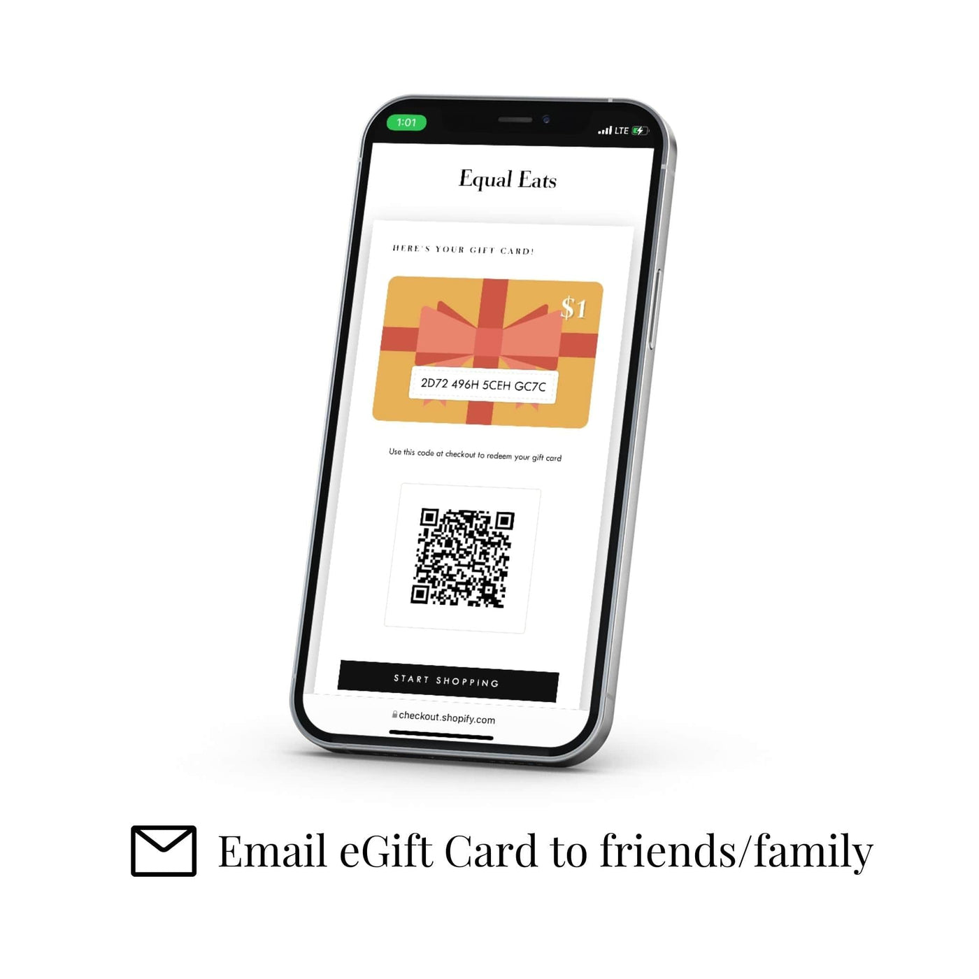 Digital Equal Eats Gift Card
