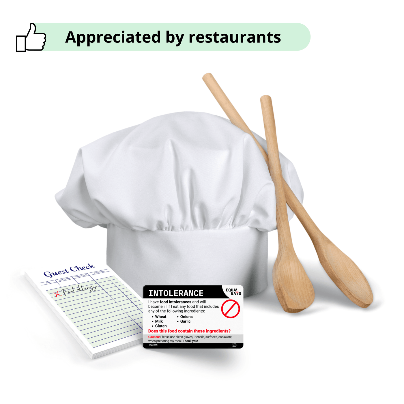 Food Intolerance Chef Card