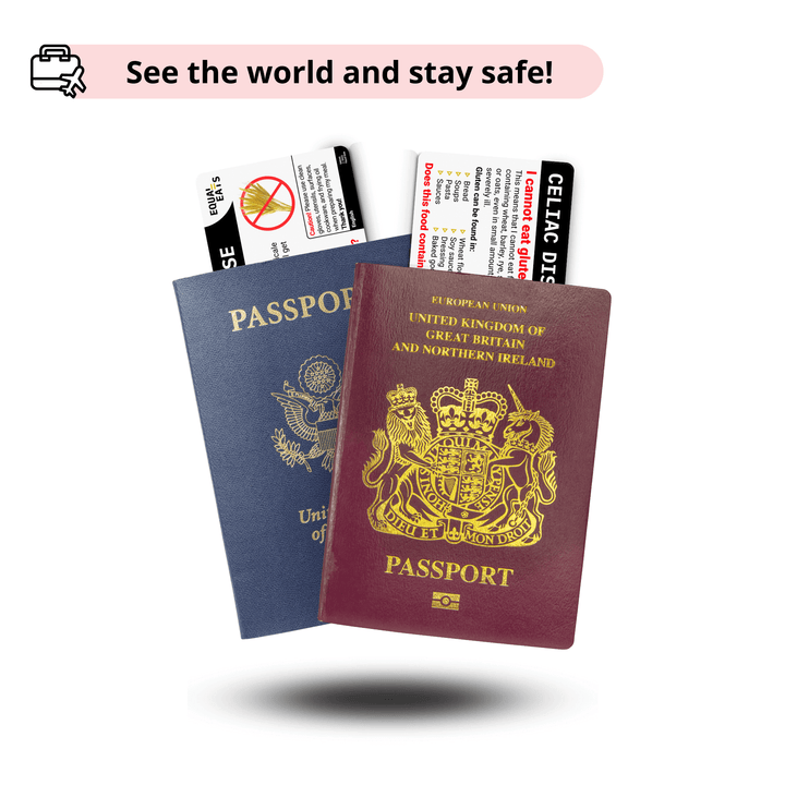 Spanish (Latin America) Celiac Disease Card