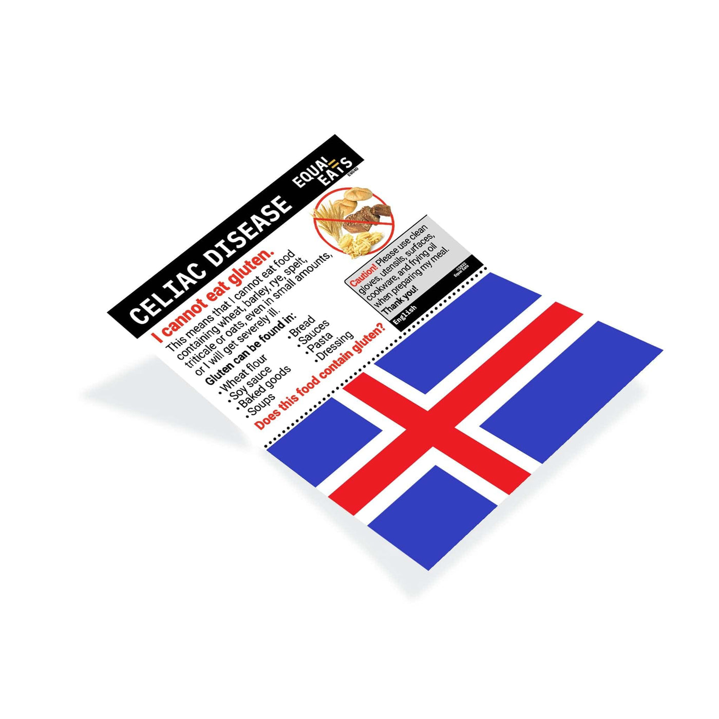 Icelandic Gluten Free Card