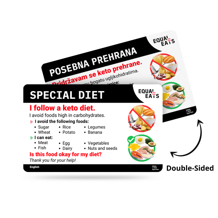 German Keto Diet Card