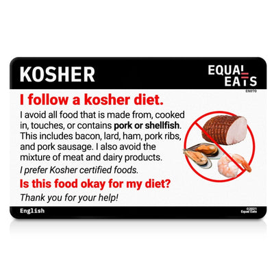 Kosher Diet Foods to Avoid Card