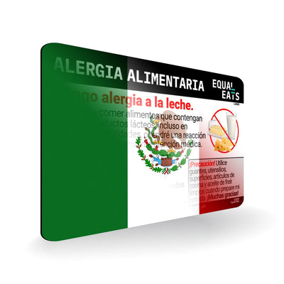 Peanut and Tree Nut Allergy in Mexico. Peanut and Tree Nut Allergy Card for Spanish Travel