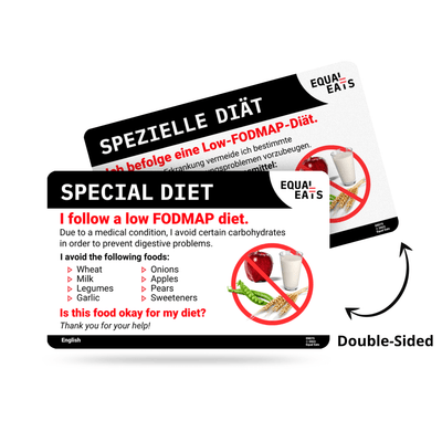Turkish Low FODMAP Card