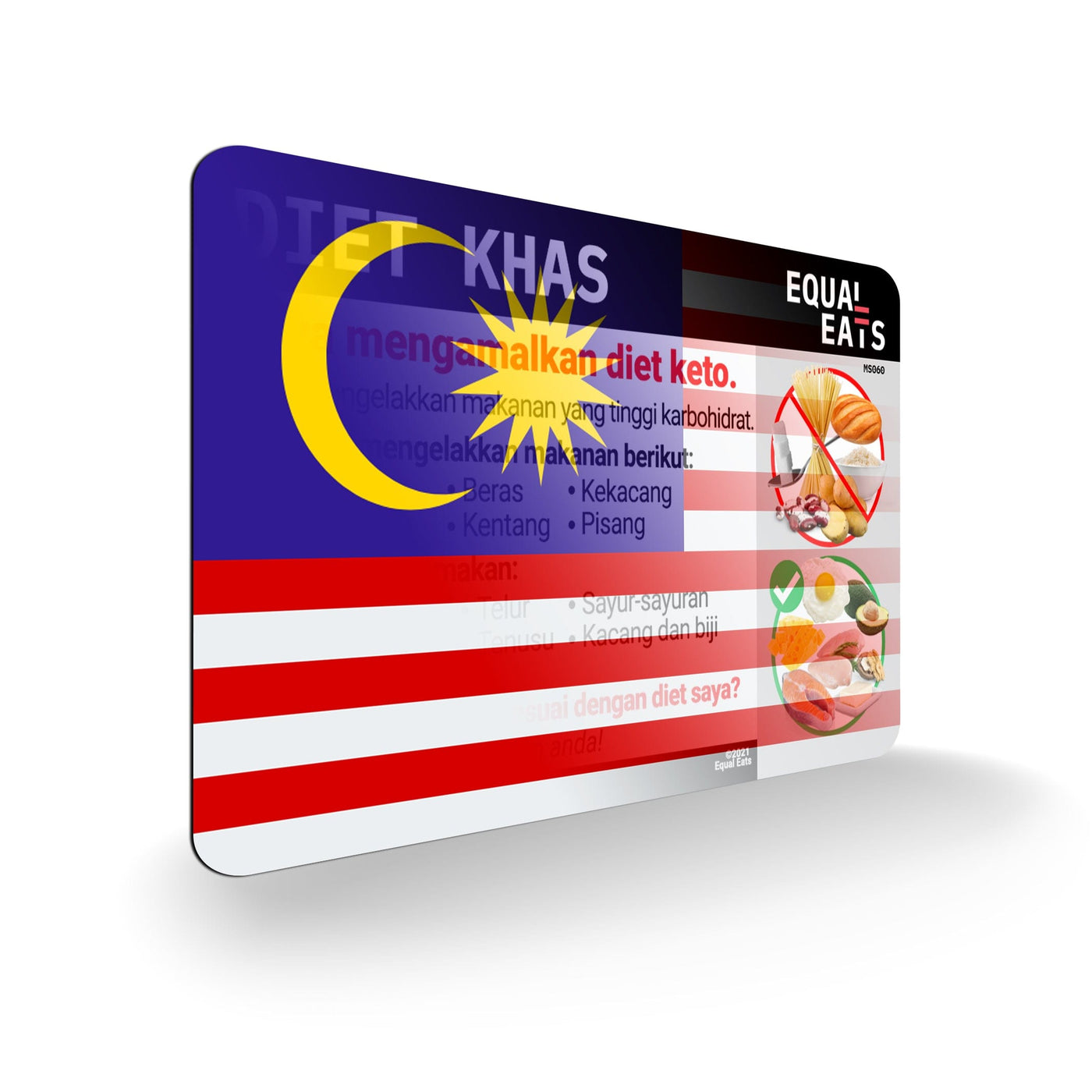 Malay Keto Diet Card