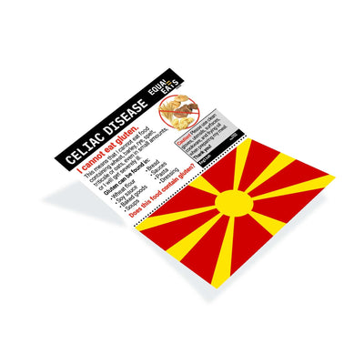 Macedonian Gluten Free Card