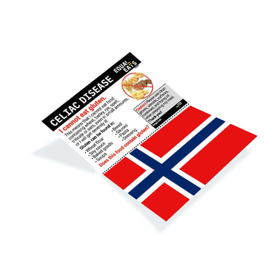 Norwegian Gluten Free Card
