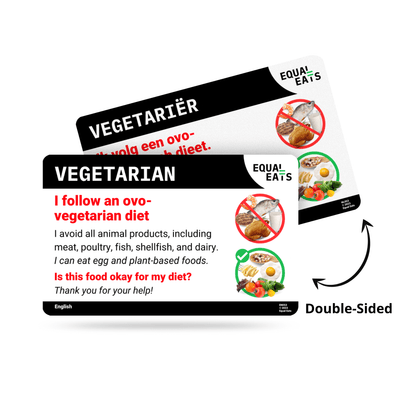 Spanish (Latin America) Ovo Vegetarian Card