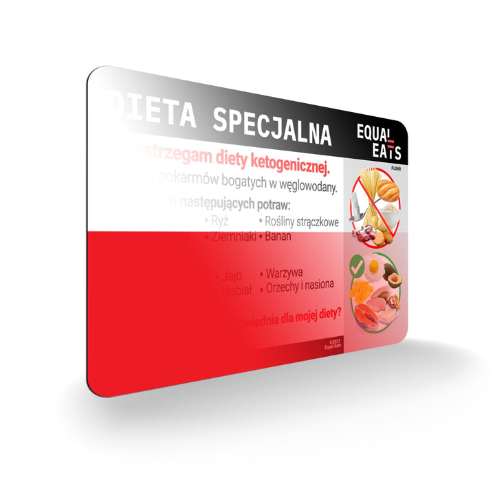 Polish Keto Diet Card