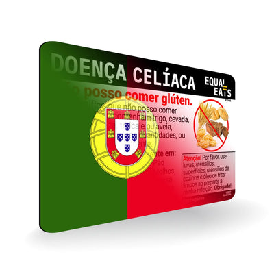 Portuguese Celiac Disease Card - Gluten Free Travel in Portugal