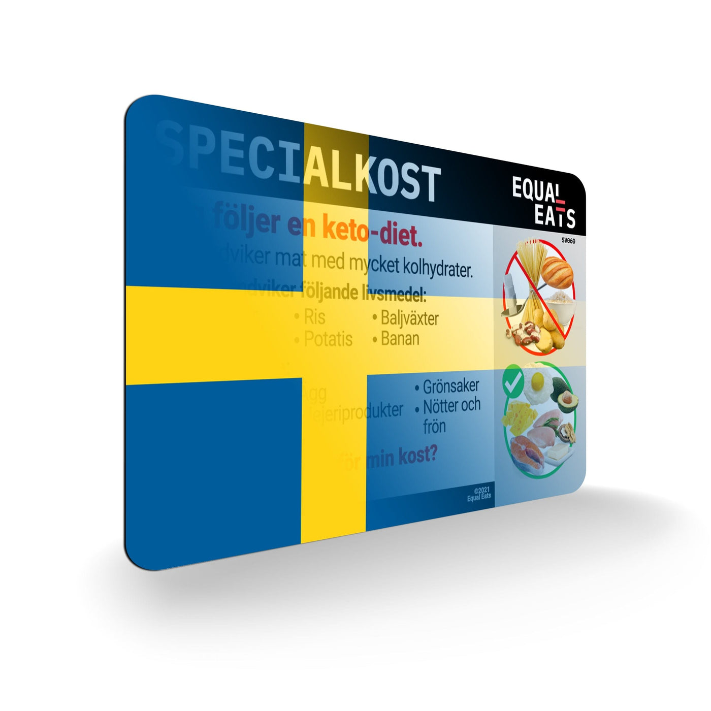 Swedish Keto Diet Card