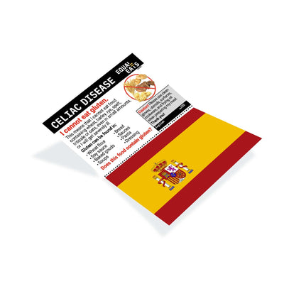 Spanish Gluten Free Card, Equal Eats