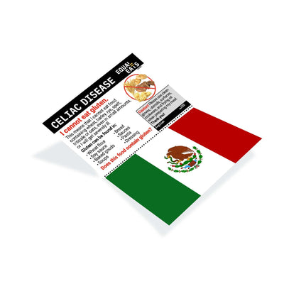 Spanish Gluten Free Card