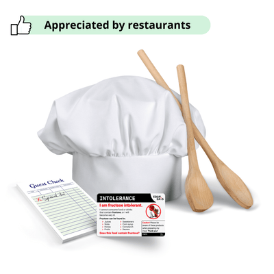 Special Diet Chef Card Fructose Intolerant