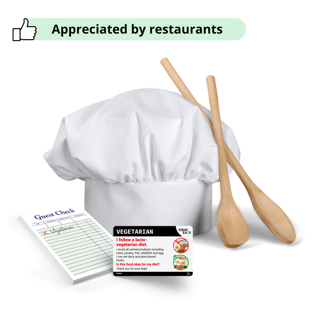 Spanish (Latin America) Lacto Vegetarian Card