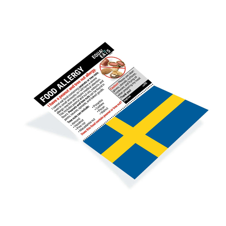Peanut and nuts in Swedish