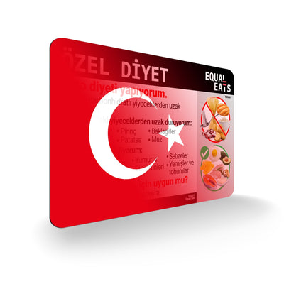 Turkish Keto Diet Card