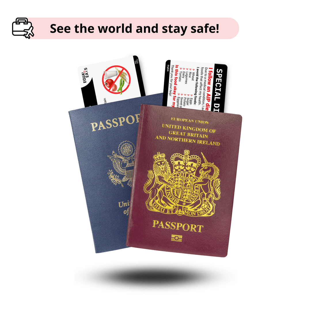 English AIP Diet Card