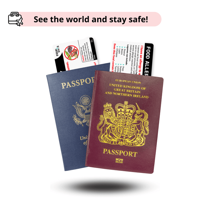 English Legume Allergy Card