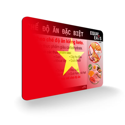 Vietnamese Keto Diet Card