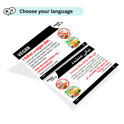 Vegan Translation Cards